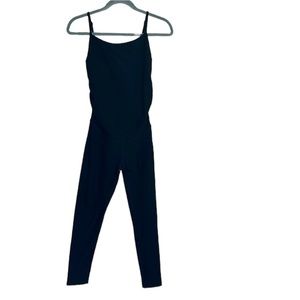 BEYOND THE BUMP BEYOND YOGA size small maternity bodysuit space dye dark gray